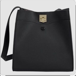 Melie Bianco Black Tote (Vegan)